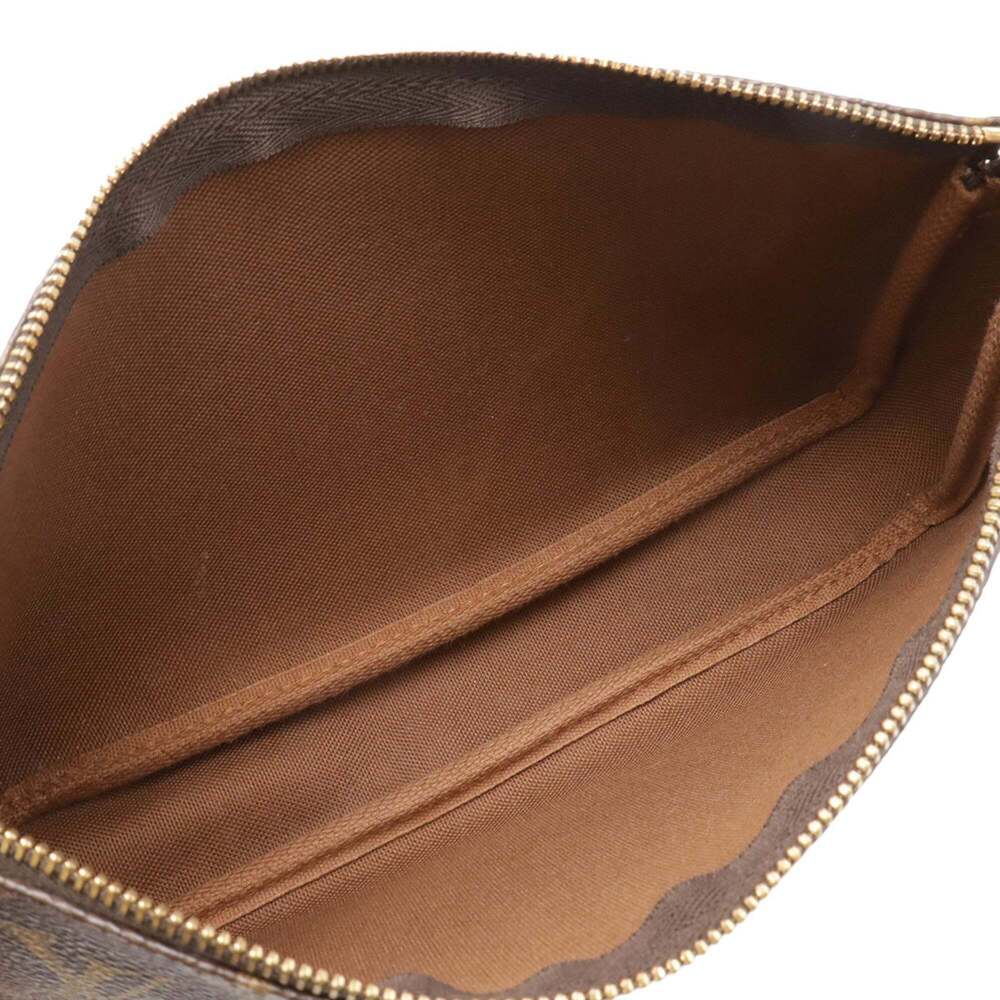 LOUIS VUITTON Brown Monogram Pochette Mini Bag - Picture 8 of 9